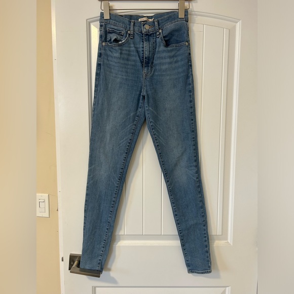 Levi’s mile high super skinny jeans - Picture 2 of 3